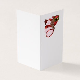 Uilenboek gevouwen Visitekaartje