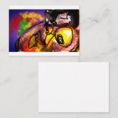 Uilenherfstvlieg Notitiekaartje (Voorkant / Achterkant)