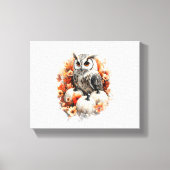 uilenlandpompoen canvas afdruk (Voorkant)