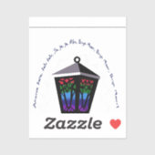 Uilenlantaarn Sticker (Vel)