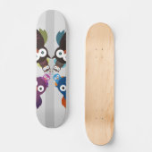 Uilenmenigte Persoonlijk Skateboard (Voorkant)