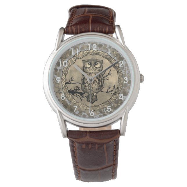 Uilenogen horloge (Voorkant)