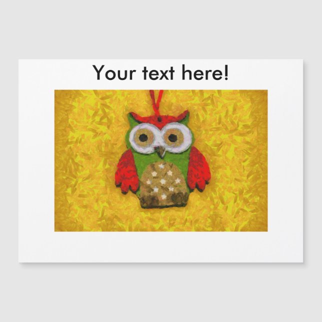 Uilenschilderij (Voorkant)