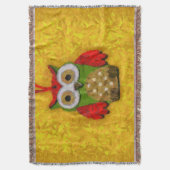 Uilenschilderij Deken (Voorkant Verticaal)