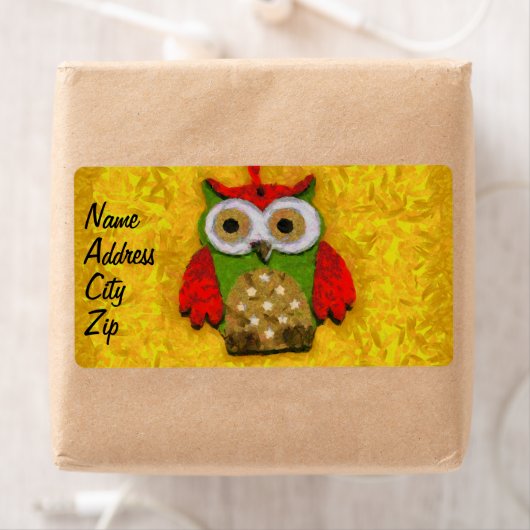 Uilenschilderij Etiket (Insitu)