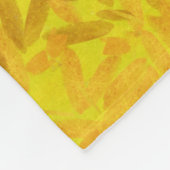 Uilenschilderij Fleece Deken (Hoek)