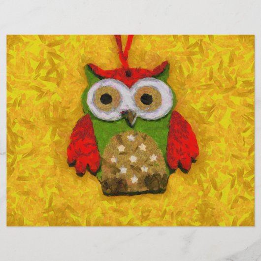 Uilenschilderij Flyer (Voorkant)
