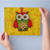 Uilenschilderij Flyer (Hand)