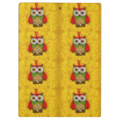 Uilenschilderij Klembord (Achterkant)