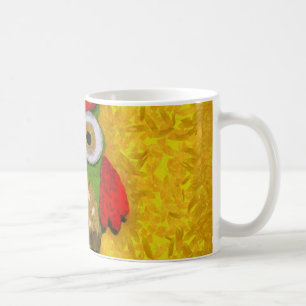 Uilenschilderij Koffiemok