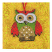 Uilenschilderij Kubus (Voorkant)