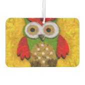 Uilenschilderij Luchtverfrisser (Achterkant)