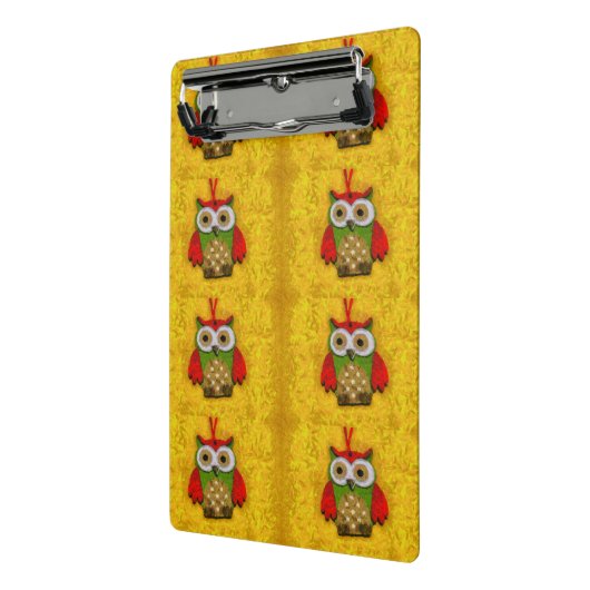 Uilenschilderij Mini Klembord (Angled2)