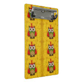 Uilenschilderij Mini Klembord (Schuin)