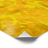 Uilenschilderij Poster (Hoek)