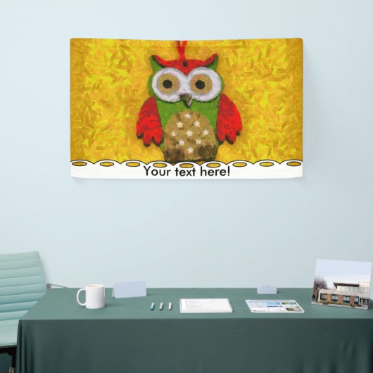 Uilenschilderij Spandoek (Beurs)