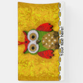 Uilenschilderij Spandoek (Verticaal)