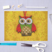 Uilenschilderij Tissuepapier (Craft)