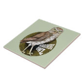 Uilenschokgolf Tegeltje (Zijkant)