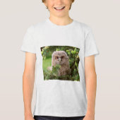 Uilensoorten 11 Tri-Blend shirt (Voorkant)