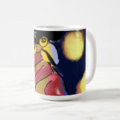 Uilenster nacht koffiemok (Voorkant rechts)