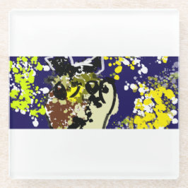 Uilensterren Glazen Onderzetter