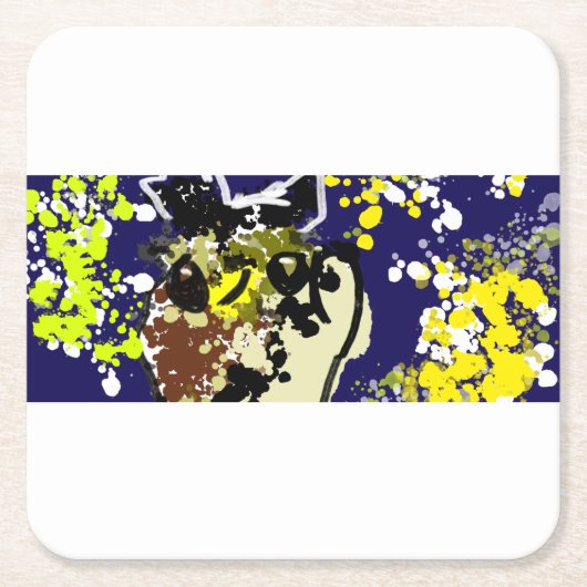 Uilensterren Kartonnen Onderzetters (Voorkant)