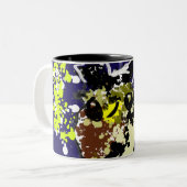 Uilensterren Tweekleurige Koffiemok (Voorkant links)