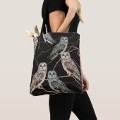 Uilentak: eenzame vogelbaars. tote bag (Dichtbij)