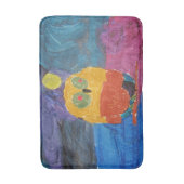 Uilenvogel "Kunst door kinderen" Badmat (Voorkant Verticaal)