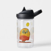 Uilenvogel "Kunst door kinderen" Waterfles (Links)