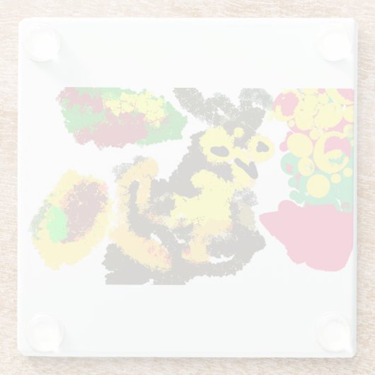 Uilenwind herfst glazen onderzetter (Achterkant)