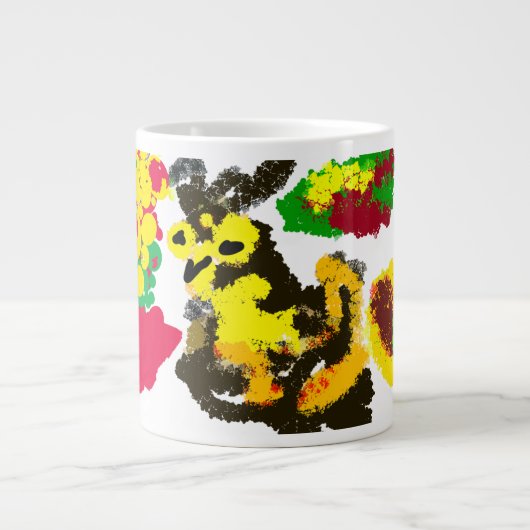 Uilenwind herfst grote koffiekop (Voorkant)