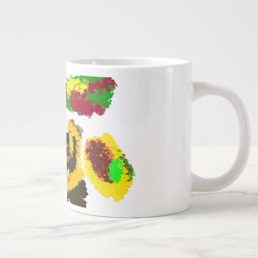 Uilenwind herfst grote koffiekop (Rechts)