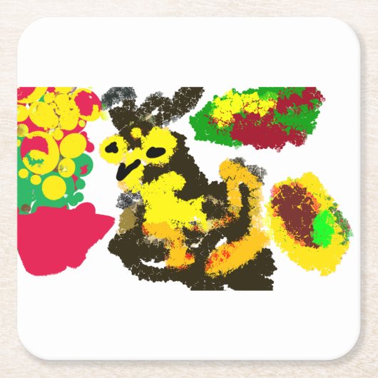 Uilenwind herfst kartonnen onderzetters (Voorkant)