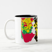 Uilenwind herfst tweekleurige koffiemok (Links)