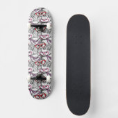 Uilenzonnebrilpatroon Persoonlijk Skateboard (Voorkant)