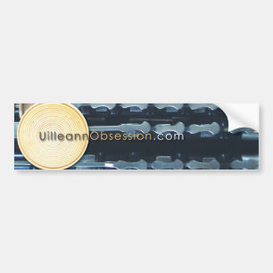UilleannObsession.com Bumpersticker