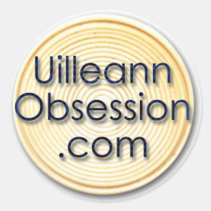 UilleannObSession.com Round Sticker
