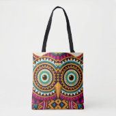 Uilogen Volkskunst  Tote Bag (Voorkant)