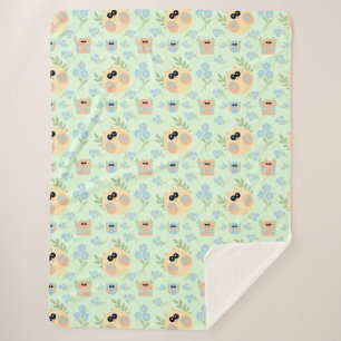 uilpatroon sherpa deken