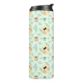 uilpatroon thermosbeker (Gedraaid links)