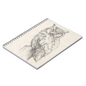 Uilportret - Schets Notitieboek (Linkerzijde)
