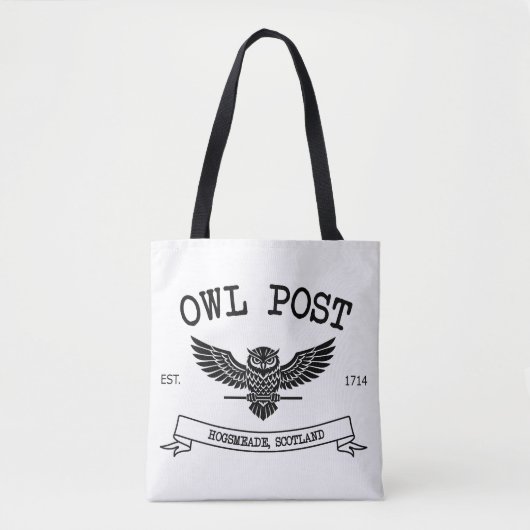 Uilpost Zak Tote Bag (Voorkant)