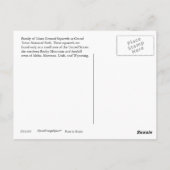 Uinta Ground Squirrel Family Briefkaart (Achterkant)