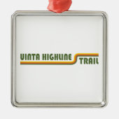 Uinta Highline Trail Utah Metalen Ornament (Voorkant)