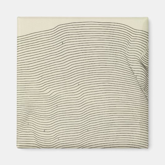 Uinta Mountains Stereogram Magneet (Voorkant)