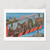 Uinta National Forest, Utah - Large Letter Briefkaart (Voorkant)