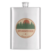 Uinta-Wasatch-Cache Nationaal bos Flacon (Voorkant)
