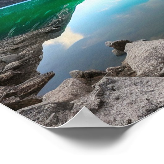 Uintah Lake1, Fotografe Poster (Hoek)